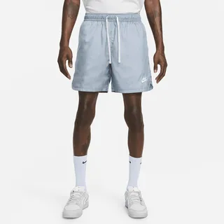 Men's Nike Sportswear Sport Essentials Woven Lined Flow Shorts in Blue