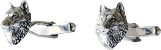 Lee Renee - Wolf Cufflinks – Silver