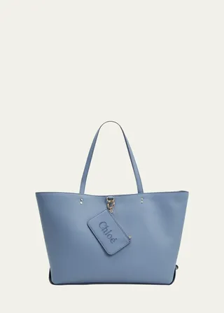 Sense Medium Calfskin Tote Bag