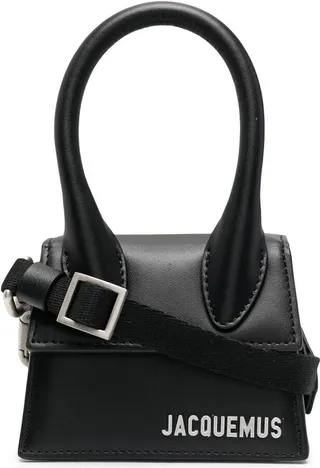 Black Le Chiquito Leather Mini Bag