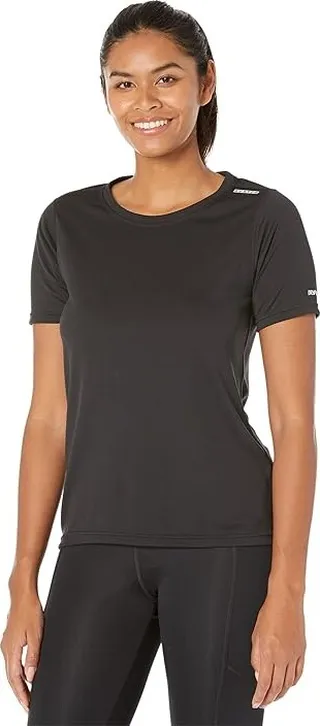 Burton Active Short Sleeve T-Shirt (True Black) Women's Clothing