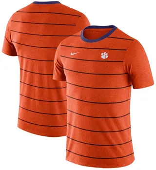 Men's Orange Clemson Tigers Inspired Tri-Blend T-shirt