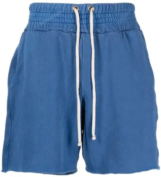 Elasticated Drawstring-Waist Shorts