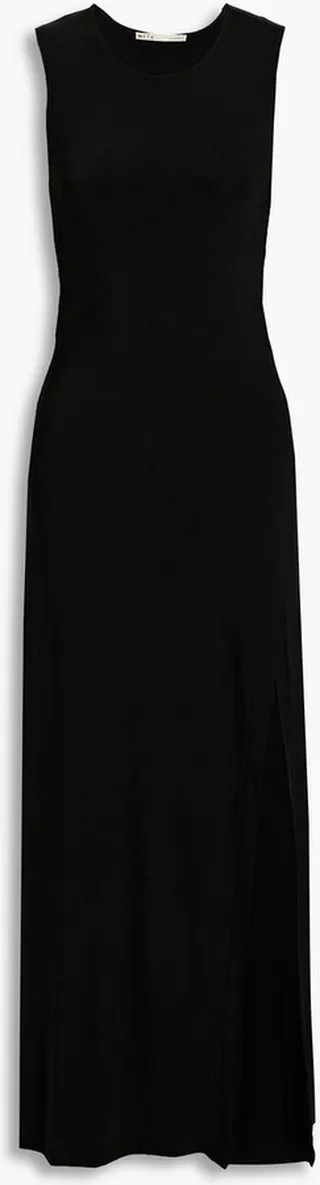 Jersey midi dress