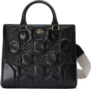 GG matelassé leather tote