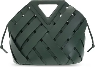 Bottega Veneta Point Woven Basket Tote Bag