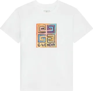 4G Sun Print Tee WHITE