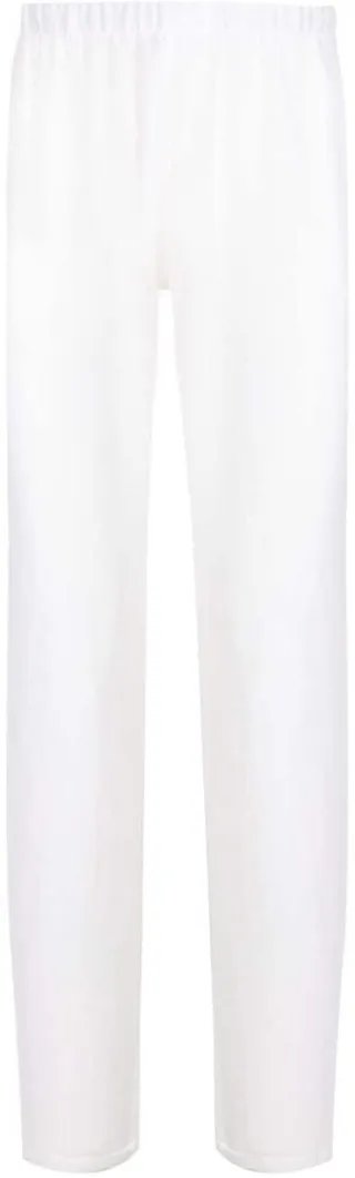 Elasticated Straight-Leg Trousers