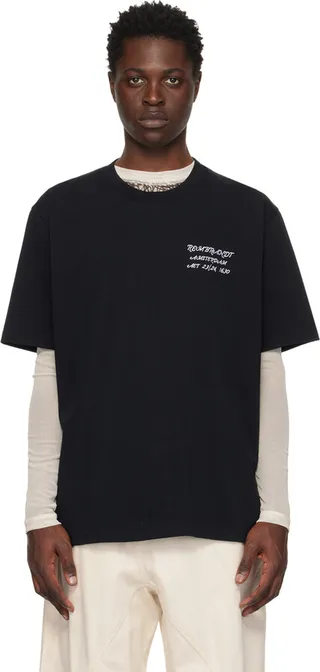 JW Anderson Black Oversized T-Shirt