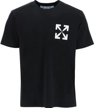 Off-White Logo Printed Crewneck T-Shirt
