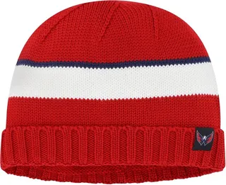 Men's adidas Red Washington Capitals Fisherman Beanie