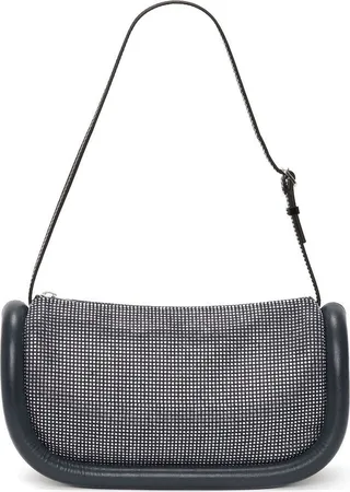 Blue Bumper-15 Hotfix Denim Shoulder Bag