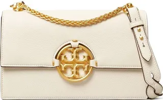 Leather Logo-Plaque Shoulder Bag