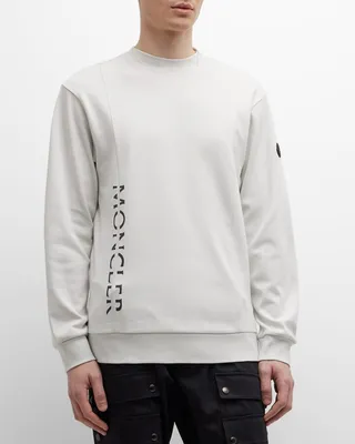 Men's Sweatshirt with Logo Side