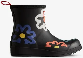 Women's PLAY Short Flower Pop Print Rain Boots