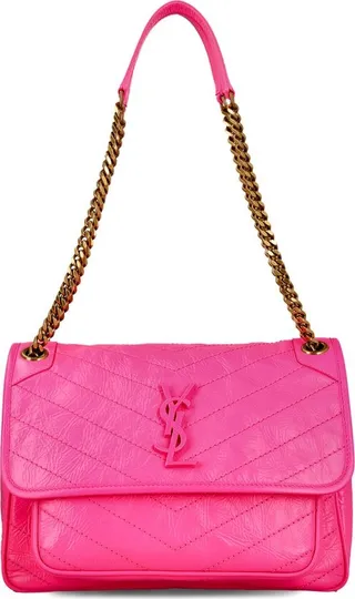 Saint Laurent Niki Chain-Linked Medium Shoulder Bag