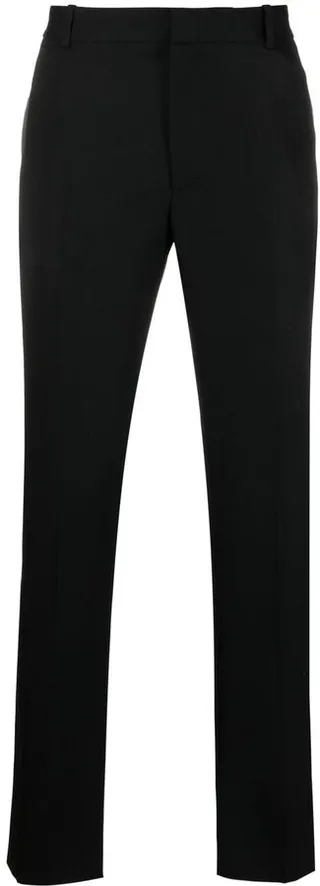 Straight-Leg Tailored Trousers