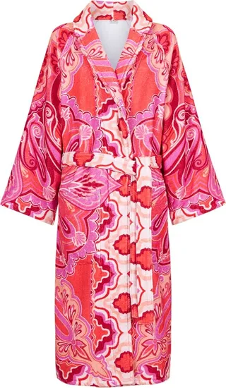 Shawl collar bathrobe