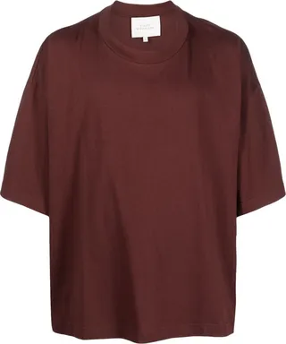 logo-print cotton T-shirt
