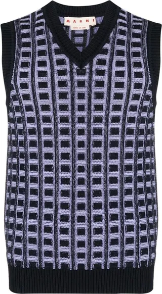 Knitted Cotton Vest