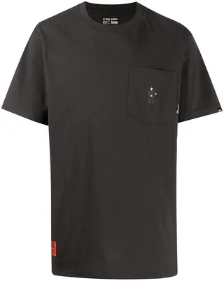 embroidered-logo short-sleeved T-shirt