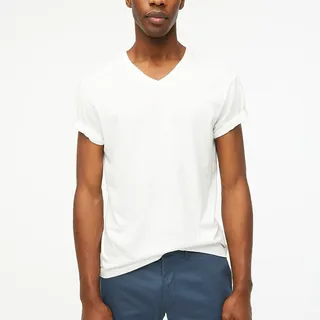 J.Crew Factory Men's Slim Washed Jersey V-Neck Tee