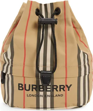Icon Stripe ECONYL® Drawcord Pouch
