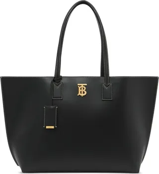 Monogram Leather Tote Bag