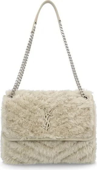 Saint Laurent Logo Plaque Medium Niki Shoulder Bag