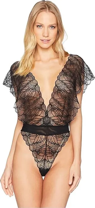 BLUEBELLA Emerson Bodysuit (Black) Women's Lingerie