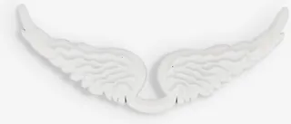 Womens Jaune Swing Your Wings Clip-on bag Charm