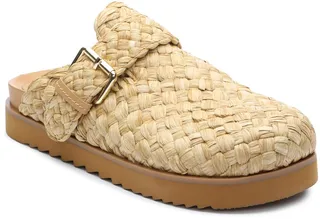 Galeia Woven Raffia Clog