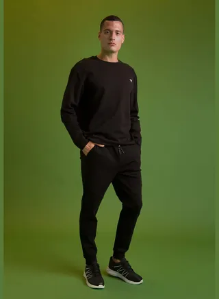 Man Slim Fit Knitted Jogger