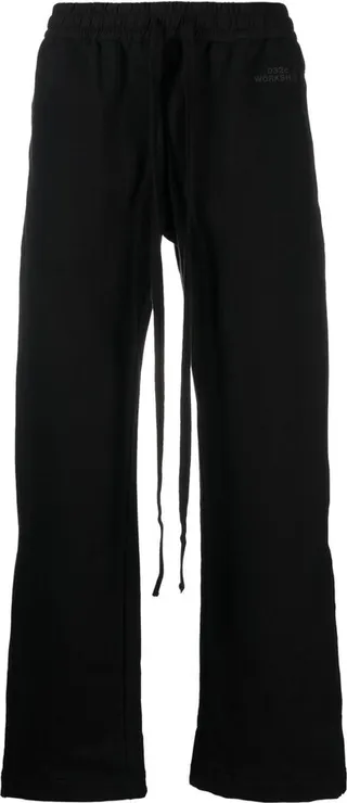 Oversize-Drawstring Track Pants