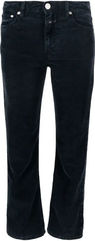 High-Waist Bootcut Jeans