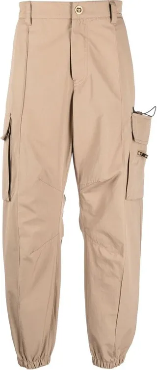 Straight-Leg Cargo Trousers