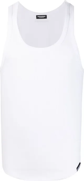 Ribbed Cotton Tank Top