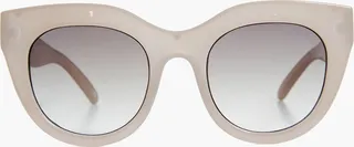 Oatmeal Air Heart Sunglasses