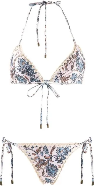 Zimmermann Vitali Crochet Edge Bikini