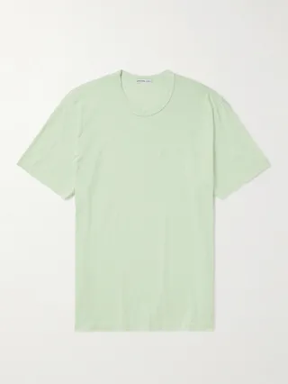 Slim-Fit Combed Cotton-Jersey T-Shirt