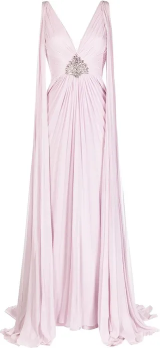 Sylvia floor-length gown