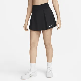Nike Women's Dri-FIT Advantage Short Tennis Skirt in Black