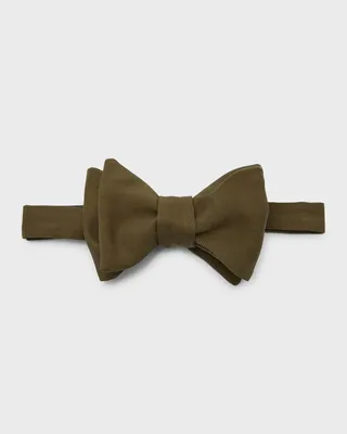 Men's Silk Twill Bow Tie