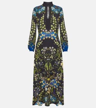 Floral midi dress
