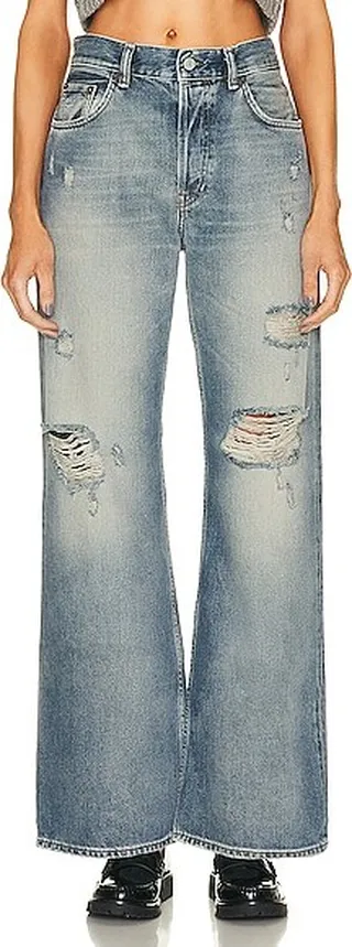 Acne Studios Baggy Wide Leg in Blue