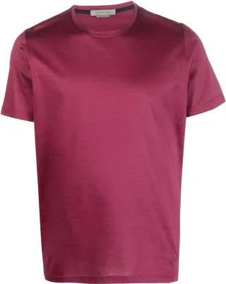 embroidered-logo cotton T-shirt