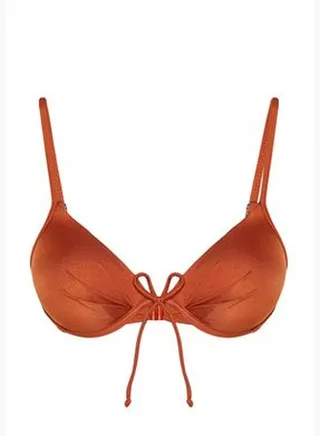 Cinnamon Balconette Push Up Bikini Top