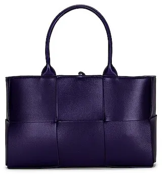 Bottega Veneta Small Arco Tote Bag in Purple