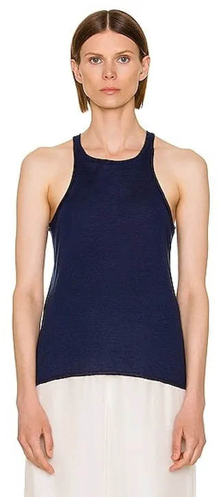 The Row Urmia Top in Teal