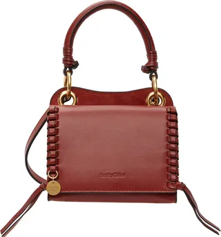 See by Chloé Burgundy Mini Tilda Bag